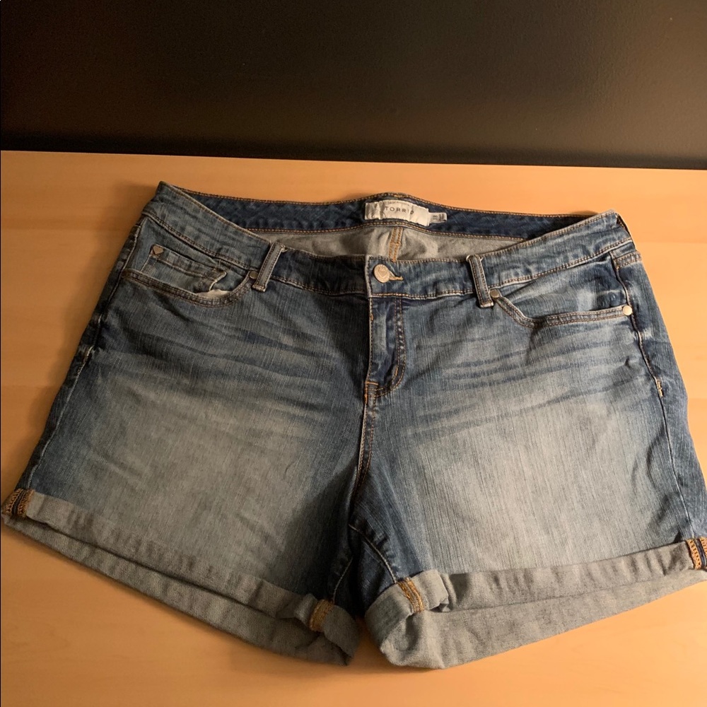 Torrid Jean Shorts